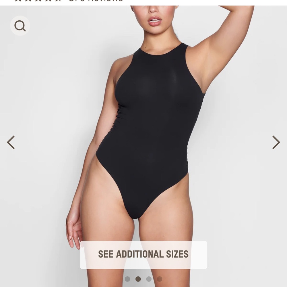 SKIMS FITS EVERYBODY HIGH NECK BODYSUIT